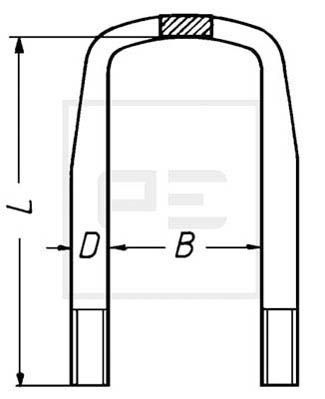 PE AUTOMOTIVE Стремянка рессоры 035.154-00A